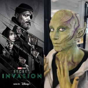 MetFilm School Chris Suckow Make Up Secret invasion